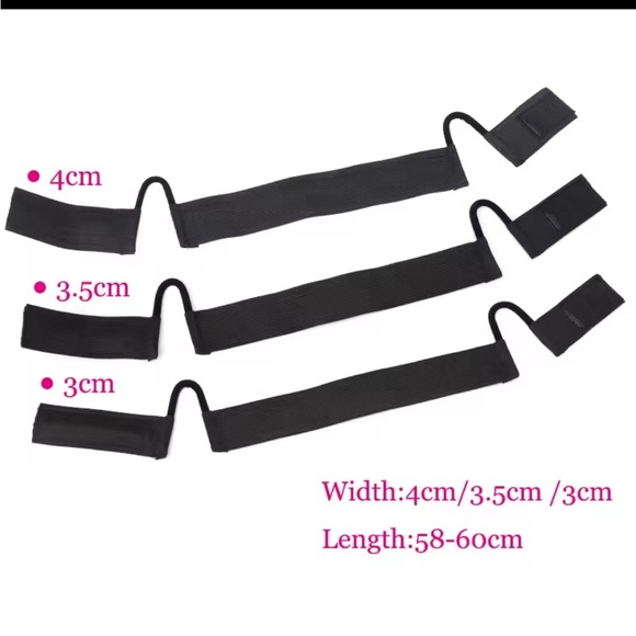 Earless Lace Melting Band For Wigs Frontals Edge Laying Elastic Headband - Picture 5 of 10